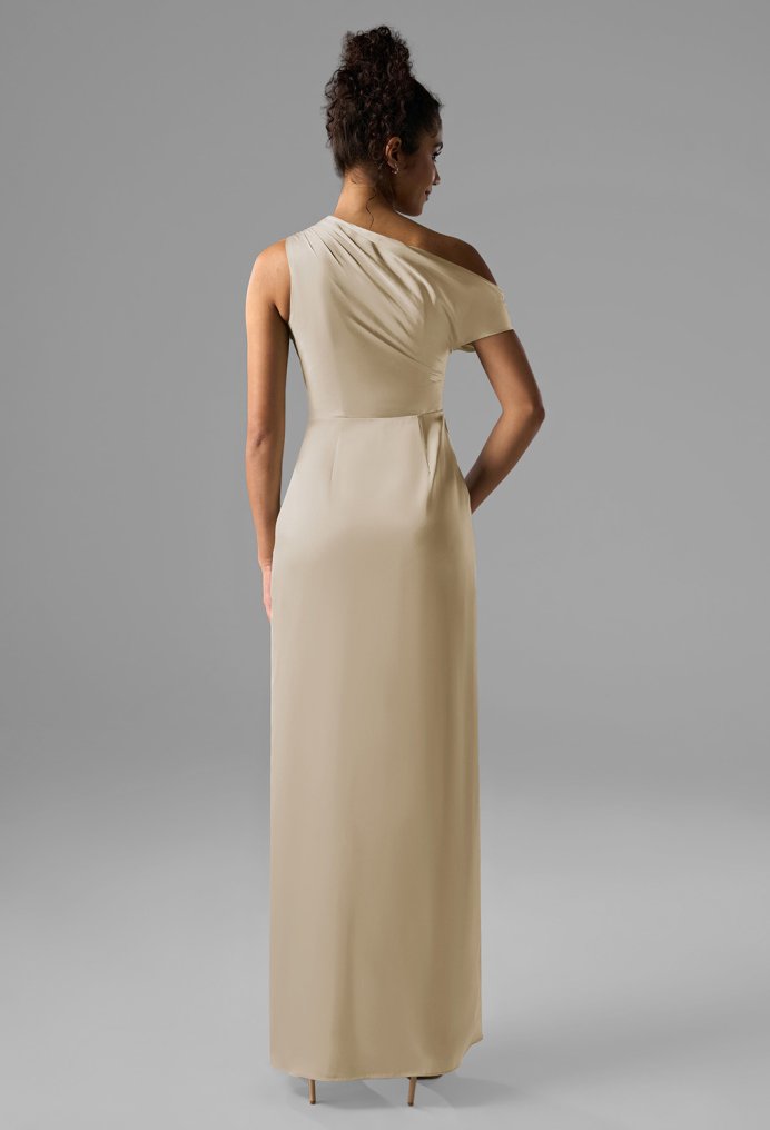 AW Rihanna Champagne  Wedding Guest Dresses